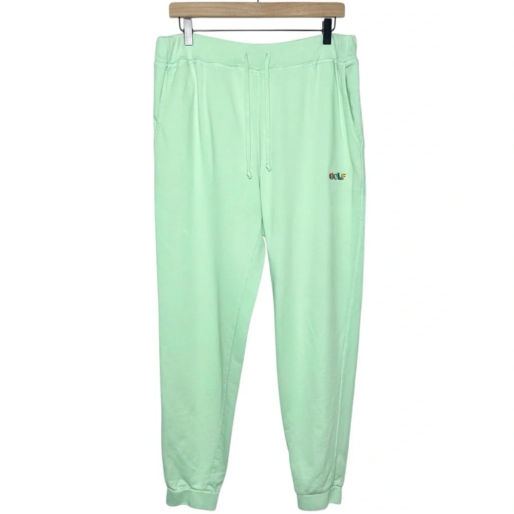 GOLF WANG Multi 3D Logo Sweatpants in Mint
